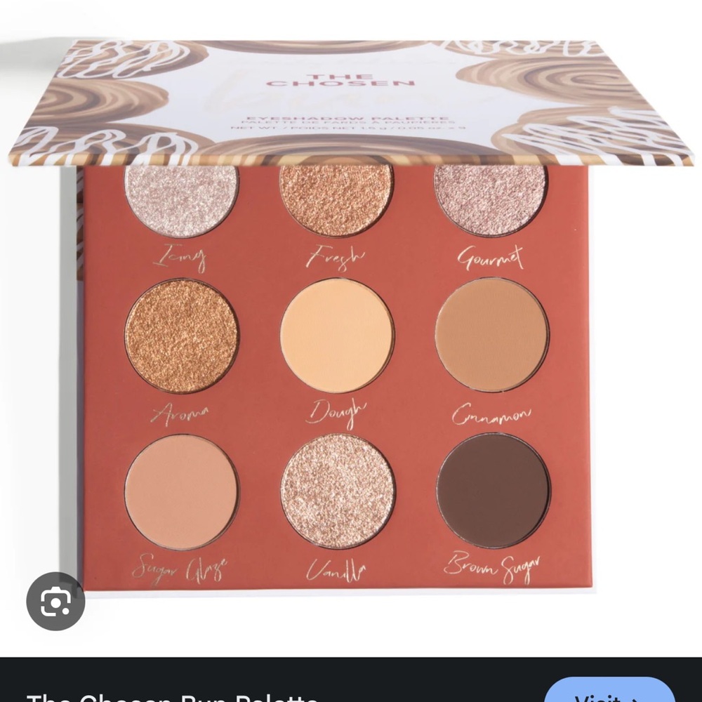 👻🎃CLEARANCE🎃👻 NWT Beauty Bakerie the chosen bun eyeshadow palette